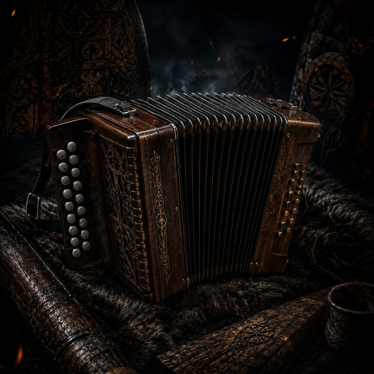 The accordion — a bellows-driven free-reed instrument