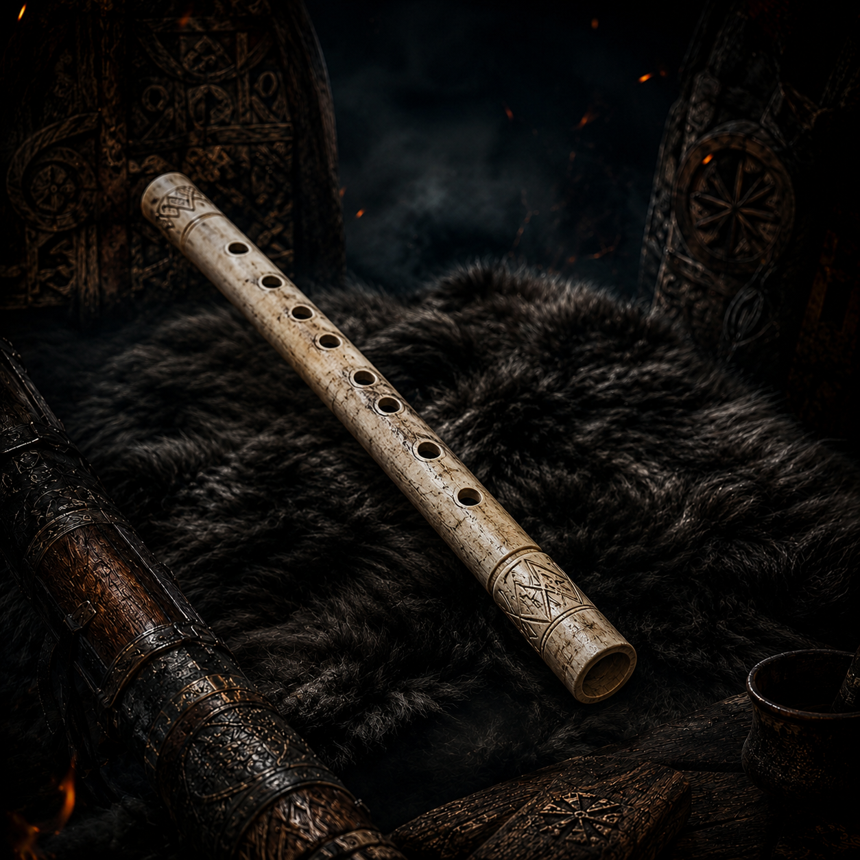 The bone flute — a Stone Age flute carved from animal bone