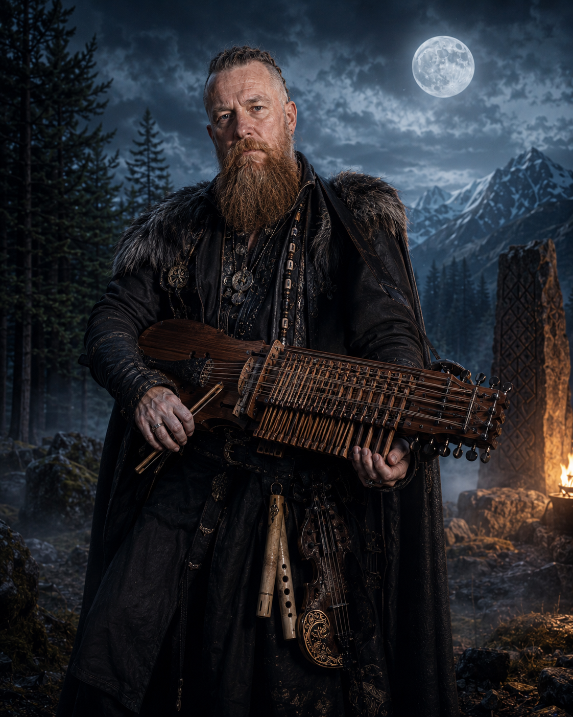 Portrait of Mikael Lindqvist — Hróarr Frostbeard