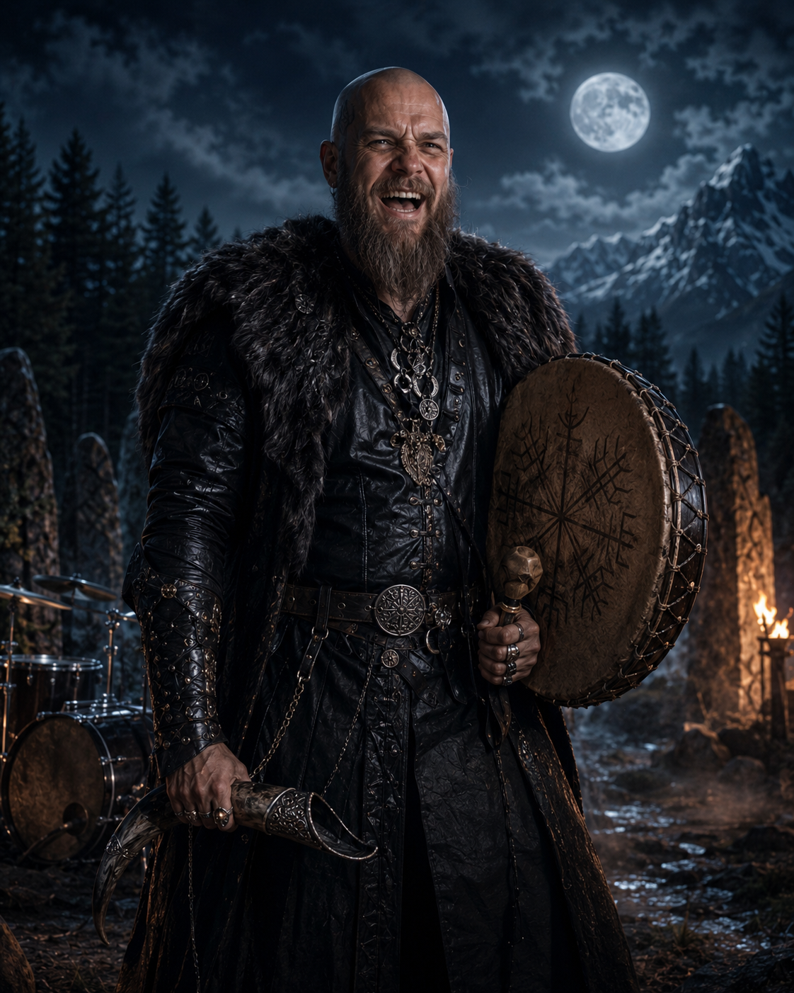 Portrait of Petri Salmi — Vargr Eldsmiðr